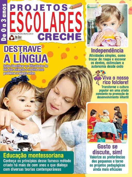 Title details for Projetos Escolares - Creche by Online Editora - Available